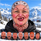 Faceplant ski mask, The Après face