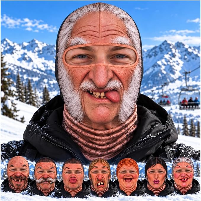 Faceplant ski mask, The Gondola face