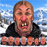 Faceplant ski mask, The Black Run face