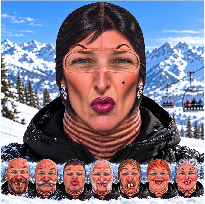 Faceplant ski mask, The Lift Line face