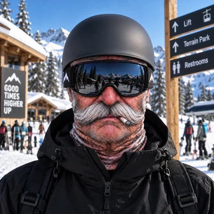 Faceplant ski mask, The Snowplough face